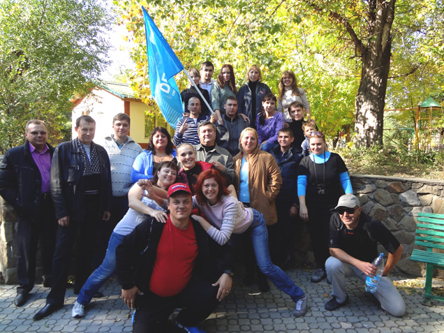 Сотрудники "Дельта" из Саратова и Волгограда на тимбилдинге